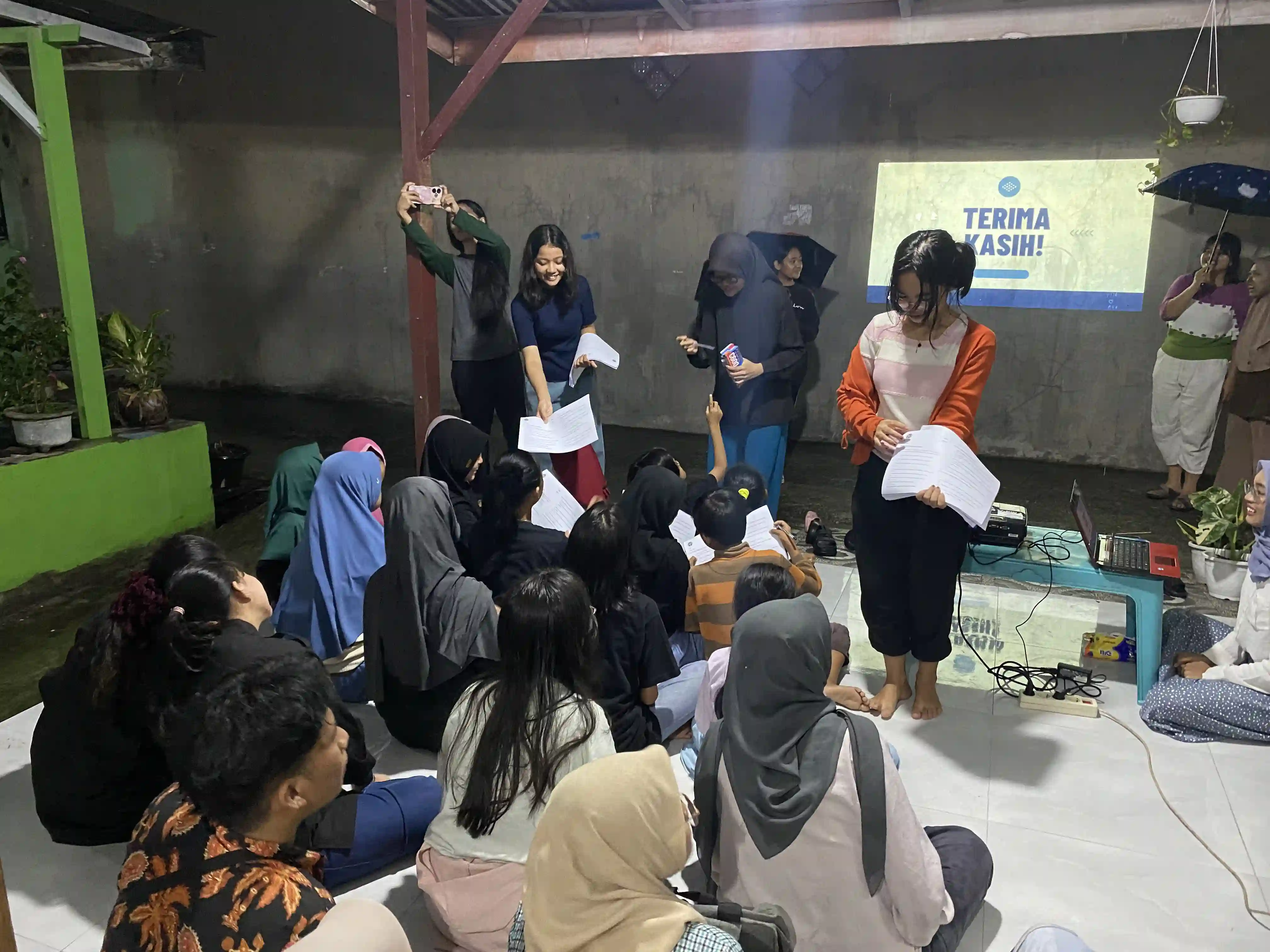 Kegiatan Marsiajar Manang Didia Pe di Siponjot